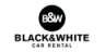 Black & White Car Rental logo