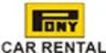 Pony rent car logo